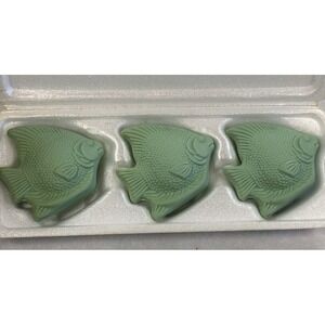 Vintage 1970's Avon Beachy Coastal Angel Fish Fragranced Guest Soaps Hostess